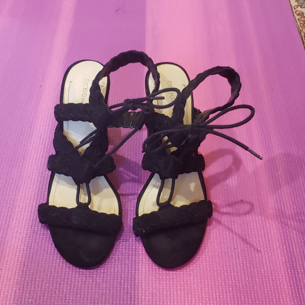 Square high heels